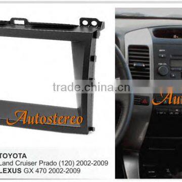 Car Radio fascia frame kit for Land Cruiser Prado(120) for LEXUS GX LX 470 RX Install Fit Trim Kit