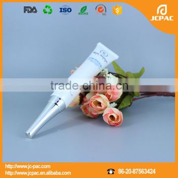 small capacity plastic tube nozzle tip tube, cosmetic packaging