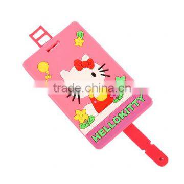 2016 Wholesale Custom Made Silicone Rubber Hotel Luggage Tag photo-4