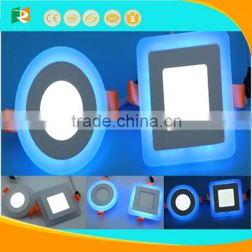 Factory Price!! 2016 New Product Double Color Changing Round Square Ceiling Led Light,led Panel Light Square,led Panel photo-2
