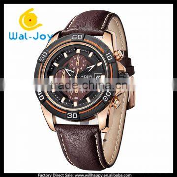 WJ-5510 30 Meters Waterproof Megir Top Sale Attractive Luminious Megir With Calendar Men Watch photo-5