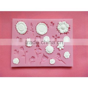 various fondant silicone mold for artwork