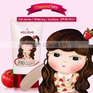 DD Cream SPF40 PA++ / Anti Wrinkle / Whitening / Sun Block / Moisturizing Lustrous DD cream