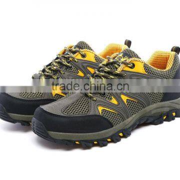 men fashion breathable outdoor lace-up hiking shoes climbing shoes