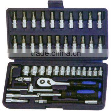 46 PCS 1/4" DR. SOCKET WRENCH SET (GS-4202K)