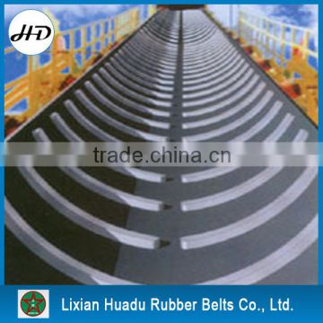 Special pattern chevron rubber transfer belts