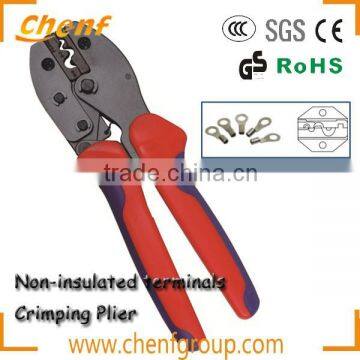 CE APPROVAL 1.5-10mm2 Hand Non-Insluated Terminals Ratchet Crimping Tools