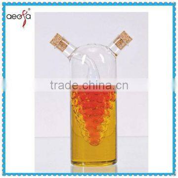 kitchen glass cooking oil drizzler bottle size