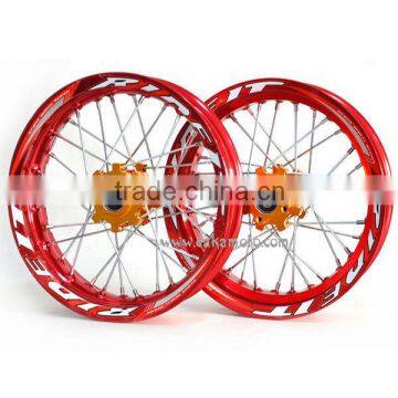 Pit Bike MX Wheel Rim CNC HUB Assembly