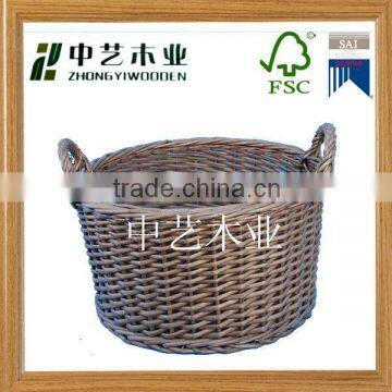 FSC&SA8000 handmade wicker basket wholesale