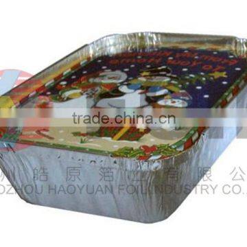 disposable aluminium tin foil for restaurant food packing meal box