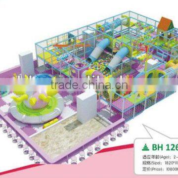 Kid Indoor Soft Playground,Children's Play Equipment,Indoor Playhouse BH12602