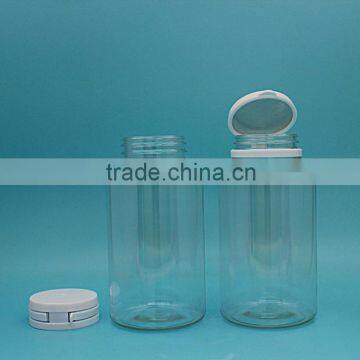 Cylindrical PET Pharmaceutical Plastic Packaging Bottle 225ml, 225cc Medicine Pill Capsule Bottle photo-2
