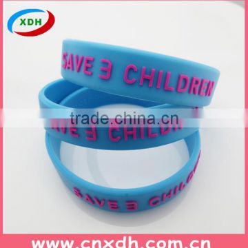 2016 New fashion custom silicone bracelet