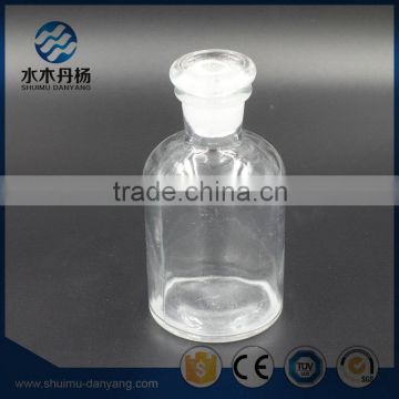 60ml clear reagent glass bottle for laboratory