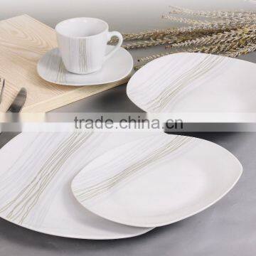 Liling yonghe Porcelain square dinner sets