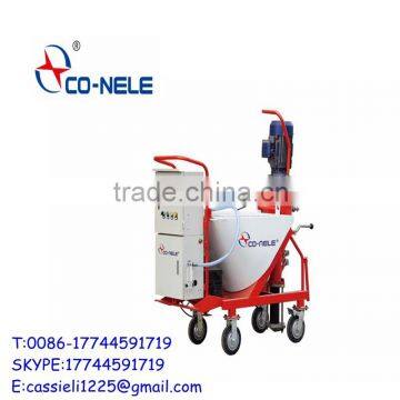 Fully Automatic Wall Plastering Machine Portable and Small Slurry Pump Mortar Spraying Machine With Mixer Hopper photo-4