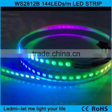 144 Led Strip Ws2812 Ws2812b Black/white Pcb Smart Rgb Led Pixel Strip Quality Choice