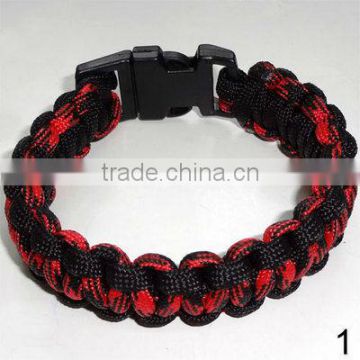 Handmade 7 Stands survival bracelet clasp