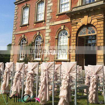 Dusty pink chair sash