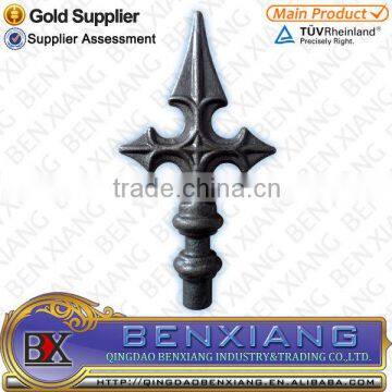 wrought iron brand BenXiang forging spear 40.100 for decorative gate fence