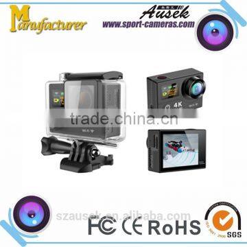 4K 30fps Action Camera Dual Screen go Pro Style Original Genuine AT-H3R 4K + Wifi + 2.4G Remote Control photo-5