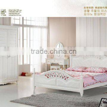 HOTSALES MODEL Korean style Adult white furniture WM902