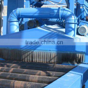 China Steel Plate Shot Blasting and Painting Line for Surface Process