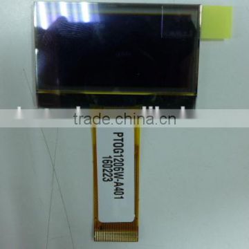 1.54" OLED LCD Module 128 * 64 PTOG1206W-A401