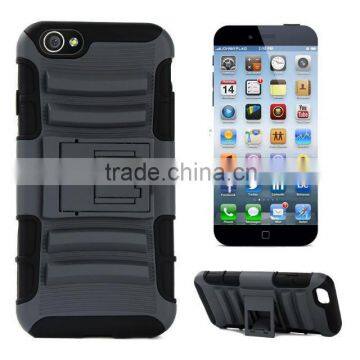 Shock Wave Stand Cover case for iphone 6 6S Hard Armor defender hybird case with Stand Rugged Hybrid Cover for iphone6