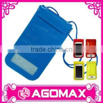 Top quality functional reusable waterproof pvc hook and loop pouch