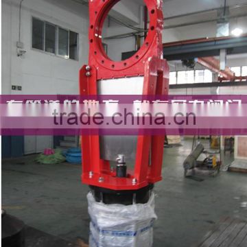 Wafer type Soft Seat Slurry Knife Gate Valve