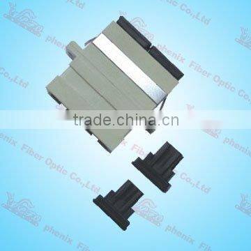 Optical fiber SC duplex adapter