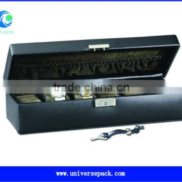 Wholesale Black Pu Watch Box Display Boxes Made For Customized