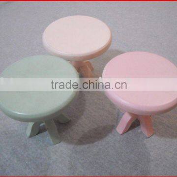 wooden children's mini stool toy