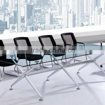 glass office furnitre Modern laminate reception desk | front table | counter table PT-C001