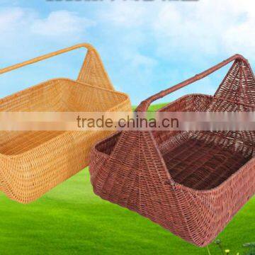 Natural Rattan Woven Fruits Basket photo-2