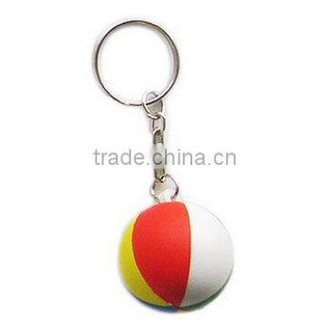 PU stress ball keychain