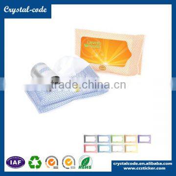 Strong Adheisve Vinyl Baby Wet Wipes Label photo-6