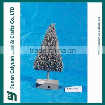 High quality promotional triangle and heart christmas tree