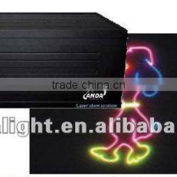 New 2014 laser projector RGY full color Animation disco laser for light show