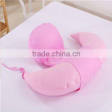 Pink Funny Sleeping Pillow Hollow Fiber Pillow