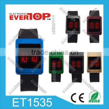 2016 CHEAP LED SILICONE WATCH ET1535