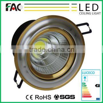 New premium IP44 Aluminum dimmable led flush mount ceiling light