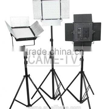 CAME-TV DOF 3x1296 LED 5600K Daylight HVR-1296D Panel Lighting Kit for Camera Video