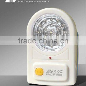 Push button switch charge LED Emergency Light