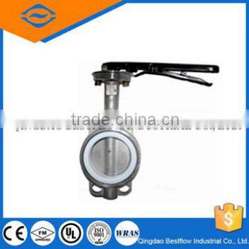 ss 304 steel butterfly valve