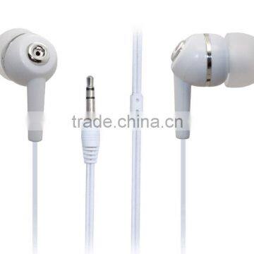 special! in ear earbuds white&black color wired earphones custom logo