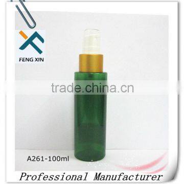 Cylinder pet plastic Bottle/mini spray bottle