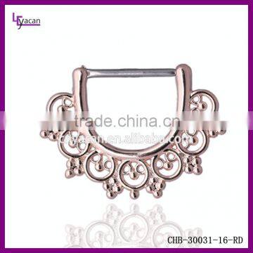 Piercing Body Jewelry Indian Style Non-piercing Nipple Clip